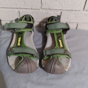 Teva Toachi 6982 Green Hooh Slide Lock Womens Hiking Sandals Size 9